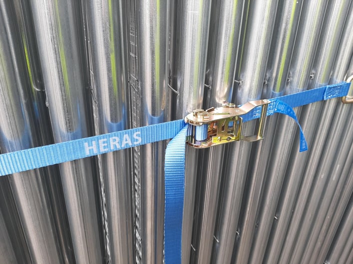 Transporting and storing temporary fences