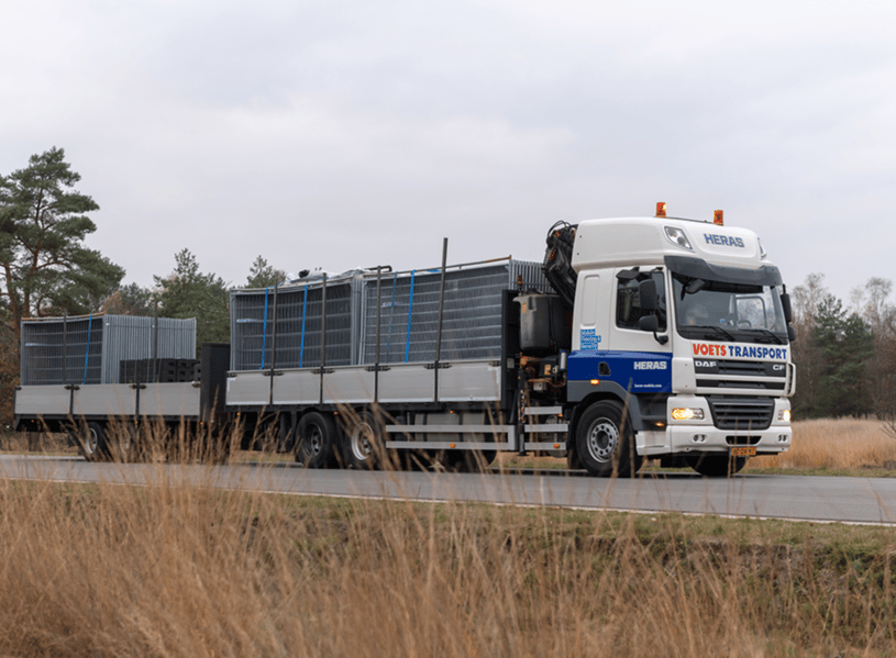 Transport Heras Temporary Fencing