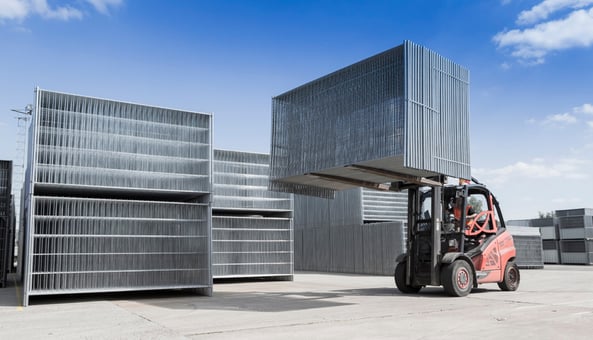 Heras fencing and transport